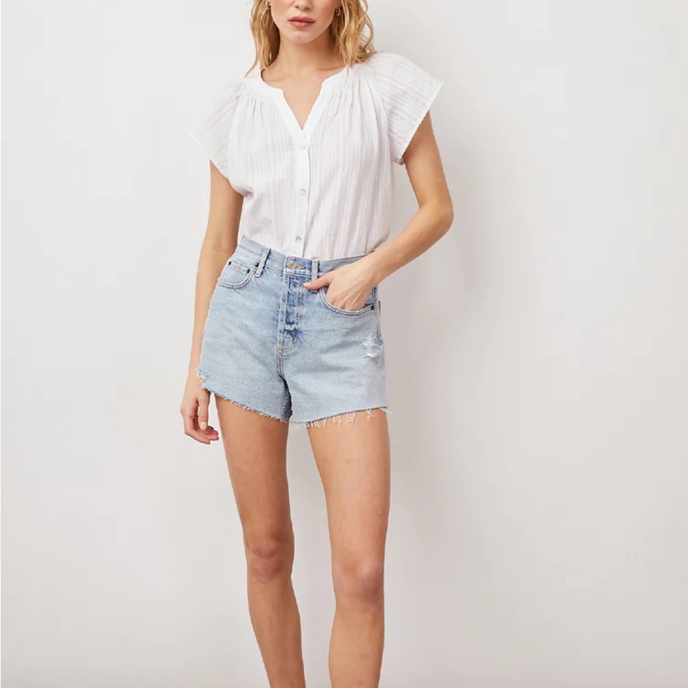 NWT- Rails Alena Powder Strip Top- Size: M